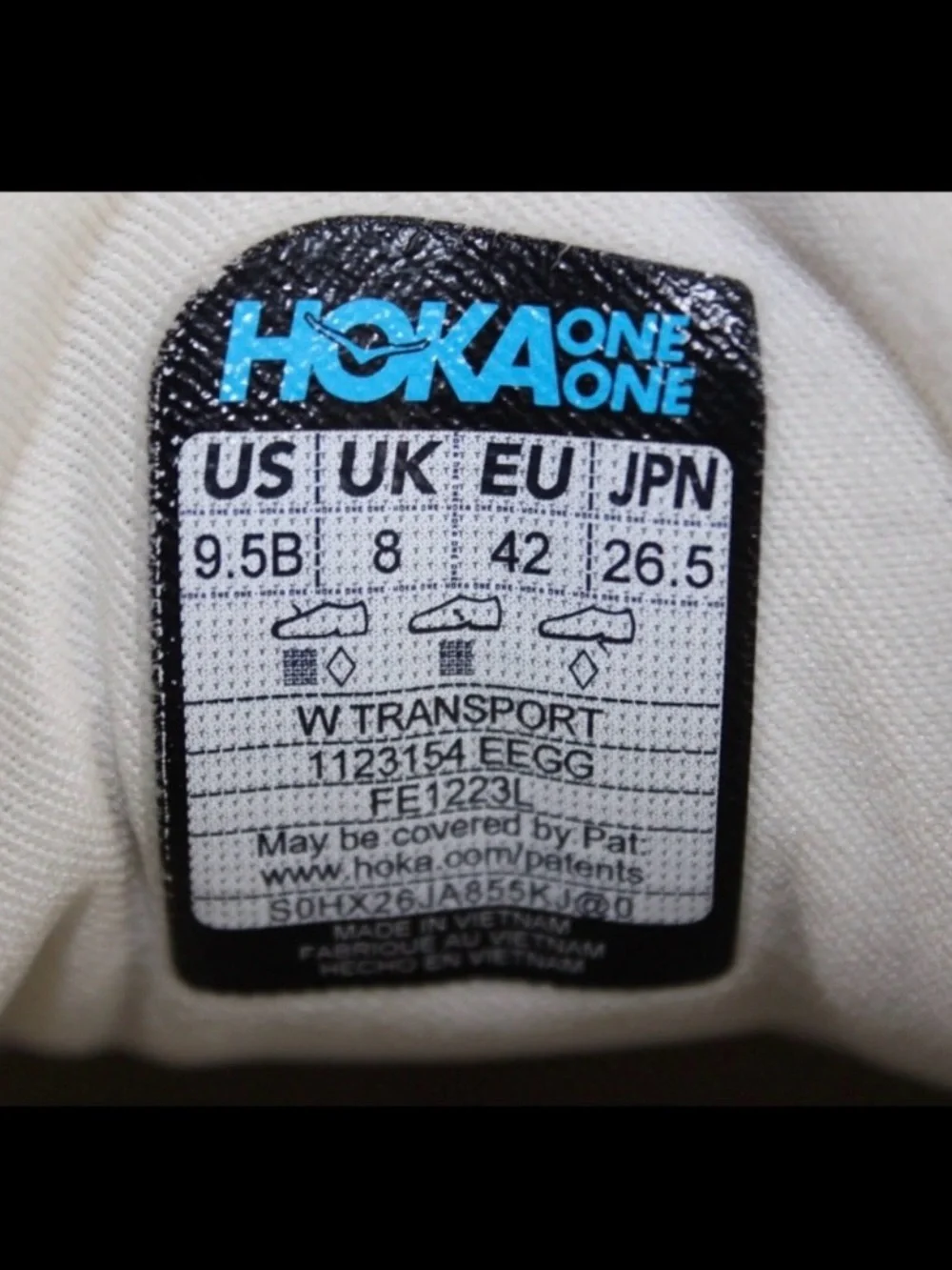 Women’s HOKA Transport-Eggnog-9.5
